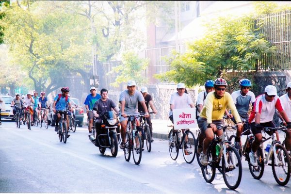 vipoc_Cycle rally by Shweta Association vipoc_Cycle rally by Shweta Association